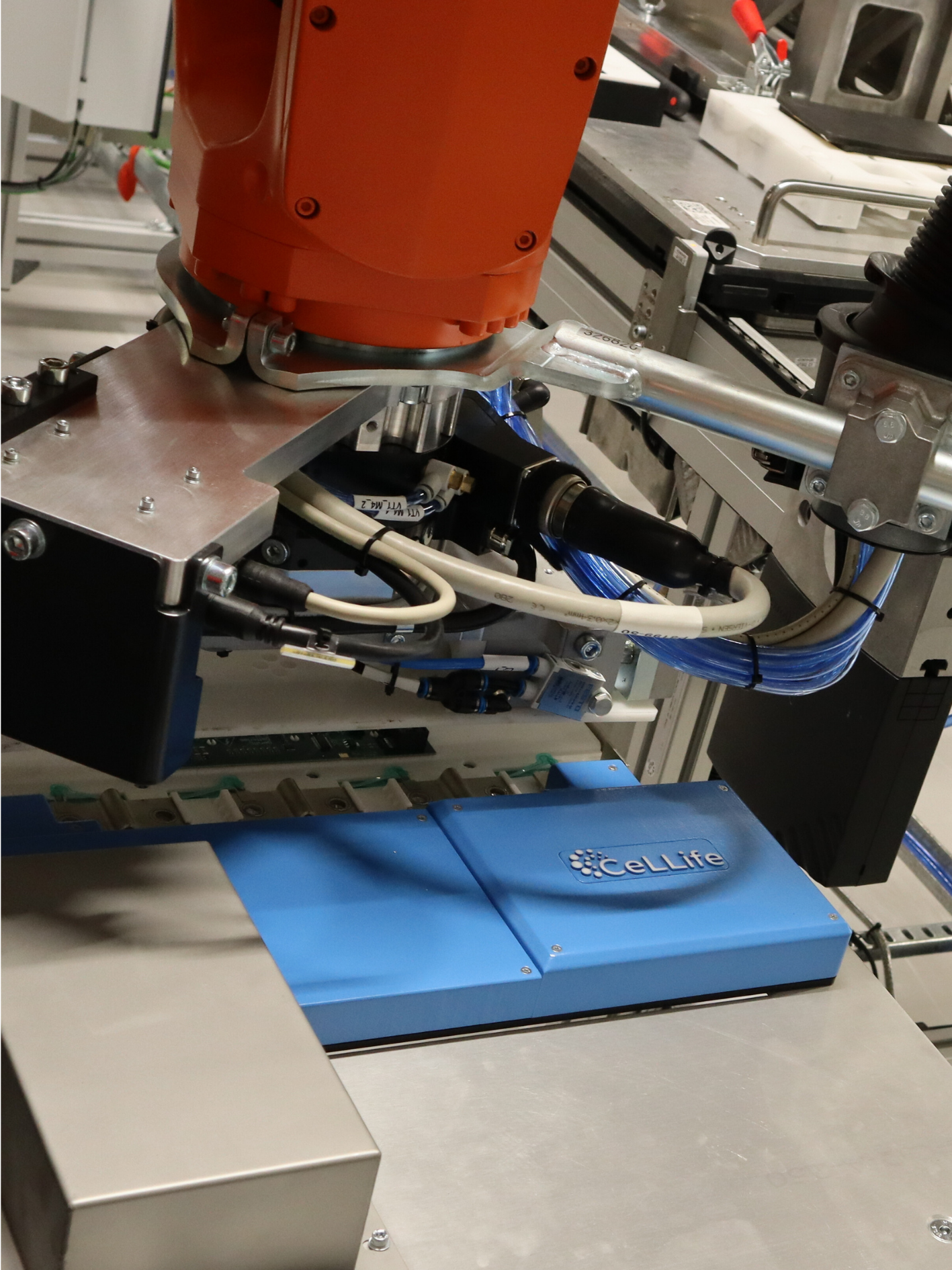 Line Pro at the end of assembly line