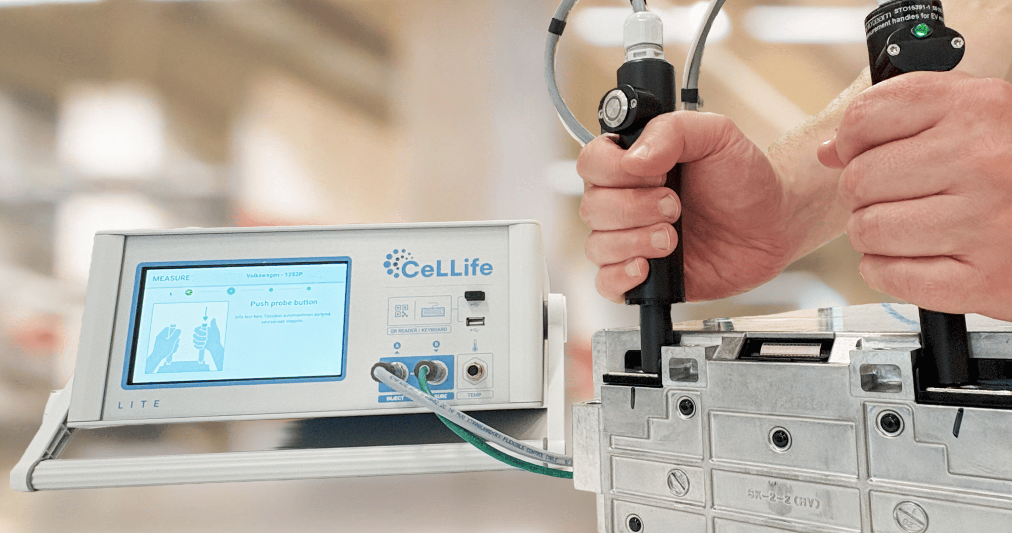 CeLLife Lite Solution for EV-module diagnostics